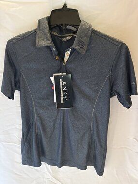 ANKY Essential Polo Dark Navy NWT